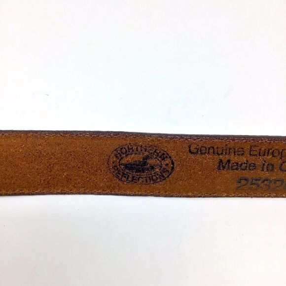 Vintage North Reflections European Leather Belt - Picture 7 of 8